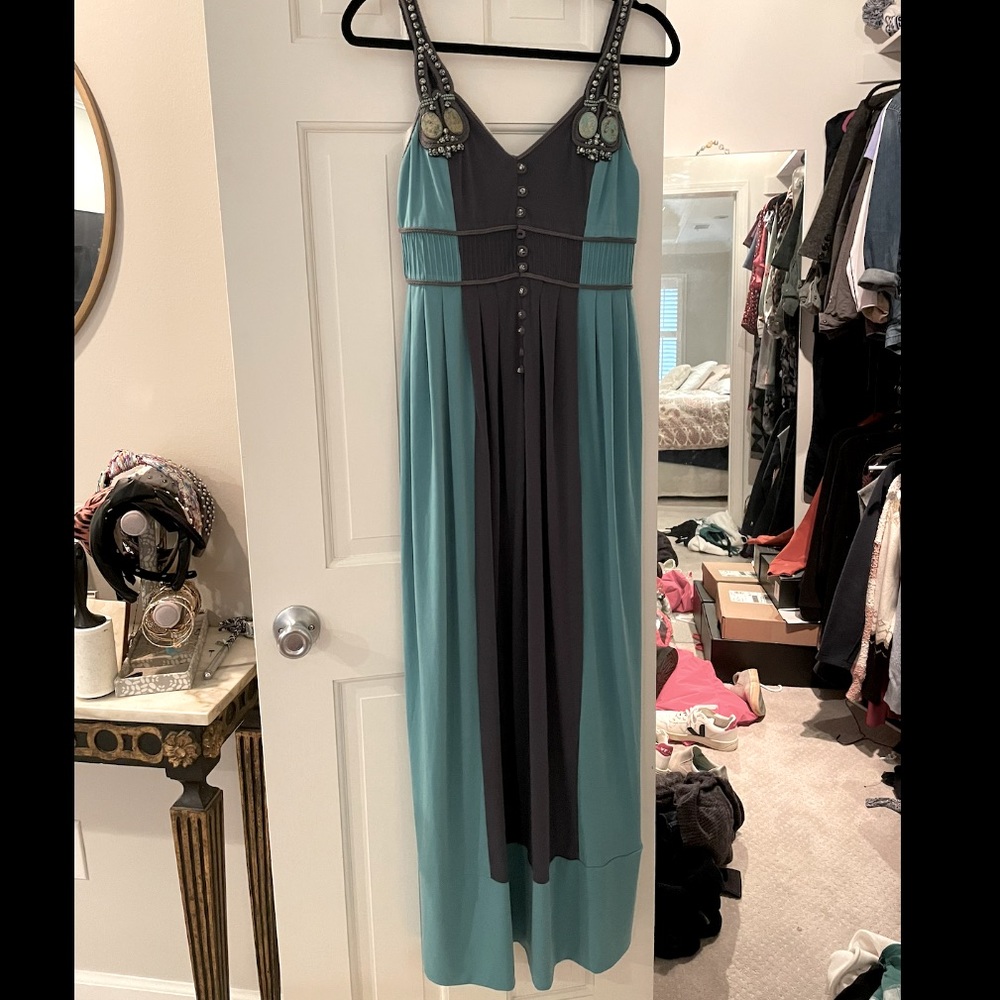 Anthropologie bohemian dress